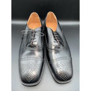 Stefano Marlo Men's Black Lace Up Loafer Size 43 Made In Italy